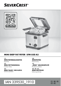 Käyttöohje SilverCrest IAN 339530 Friteerauskeitin