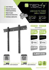 Manual de uso Techly ICA-PLB 114M Soporte de pared