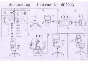 Manual Techly ICA-CT MC023 Office Chair