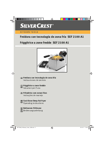 Manual SilverCrest IAN 71568 Fritadeira