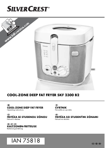 Manuál SilverCrest IAN 75818 Fritéza