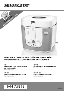 Manual de uso SilverCrest IAN 75818 Freidora