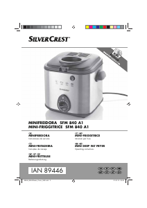 Manual SilverCrest IAN 89446 Fritadeira