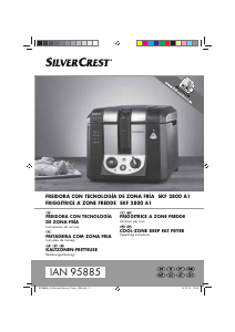 Manual SilverCrest IAN 95885 Fritadeira