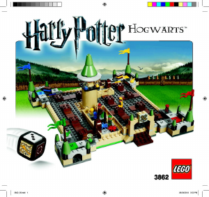 Manual de uso Lego set 3862 Harry Potter Hogwarts