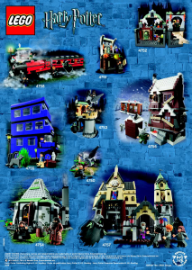 Manual Lego set 4695 Harry Potter Knight bus
