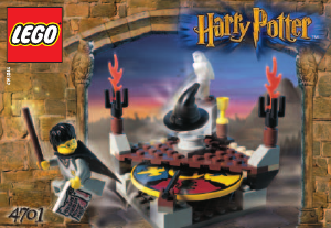 Manual Lego set 4701 Harry Potter The sorting hat