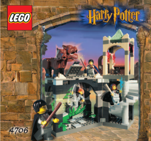 Manual Lego set 4706 Harry Potter Forbidden corridor