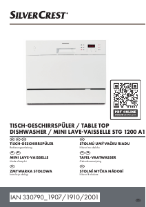 Mode d’emploi SilverCrest IAN 330790 Lave-vaisselle
