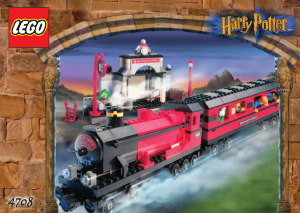 Manual Lego set 4708 Harry Potter Hogwarts express