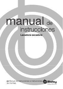 Manual de uso Balay 3TW774B Lavasecadora