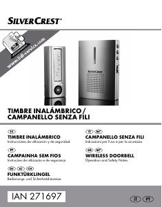 Manual SilverCrest IAN 271697 Campainha da porta