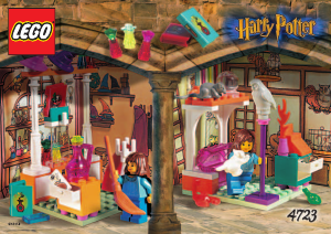 Manual Lego set 4723 Harry Potter Diagon alley shops