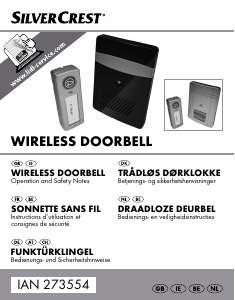 Handleiding SilverCrest IAN 273554 Deurbel
