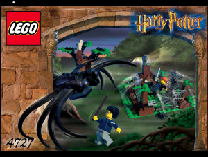 Manuale Lego set 4727 Harry Potter Aragog nella Foresta Proibita