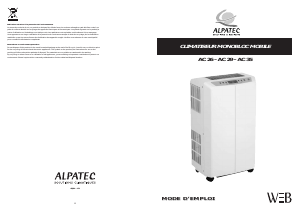 Mode d’emploi Alpatec AC 26 Climatiseur