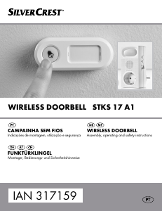 Manual SilverCrest IAN 317159 Campainha da porta