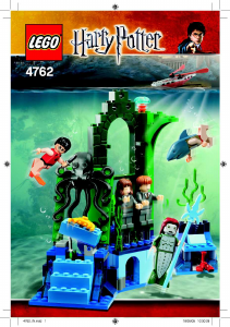 Manual Lego set 4762 Harry Potter Rescue from the Merpeople