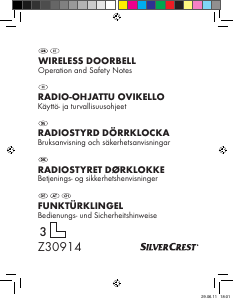 Brugsanvisning SilverCrest IAN 75276 Dørklokke