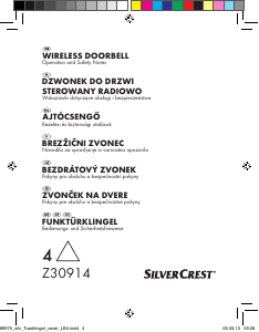 Priročnik SilverCrest IAN 89970 Zvonec