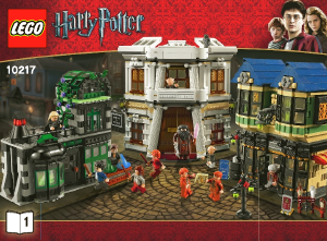 Manuale Lego set 10217 Harry Potter Diagon alley