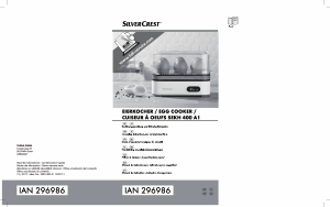 Manual SilverCrest IAN 296986 Fogão do ovo