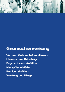 Bedienungsanleitung Bauknecht GSF DOLPHIN Geschirrspüler
