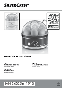 Manual SilverCrest IAN 340356 Fierbator de oua