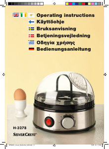 Käyttöohje SilverCrest IAN 46551 Kananmunankeitin