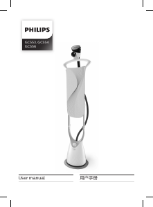 Manual Philips GC554 Garment Steamer