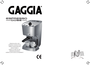 Manuale Gaggia RI8153 Espresso Dose Macchina per espresso