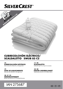 Manual de uso SilverCrest IAN 275687 Manta eléctrica