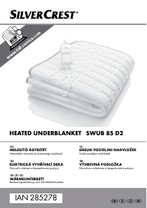 Használati útmutató SilverCrest IAN 285278 Elektromos takaró