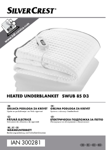Priručnik SilverCrest IAN 300281 Električna deka