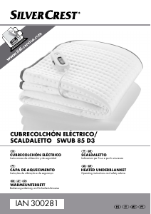 Manual de uso SilverCrest IAN 300281 Manta eléctrica