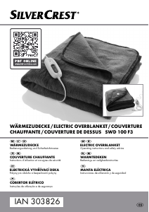 Manual de uso SilverCrest IAN 303826 Manta eléctrica