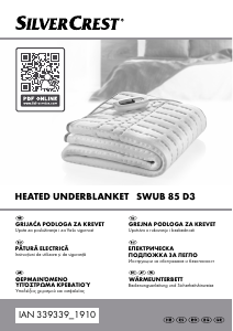 Наръчник SilverCrest IAN 339339 Електрическо одеяло