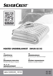 Rokasgrāmata SilverCrest IAN 339339 Elektriskā sega