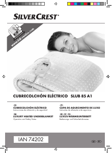 Manual de uso SilverCrest IAN 74202 Manta eléctrica