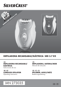 Manual de uso SilverCrest IAN 273035 Depiladora