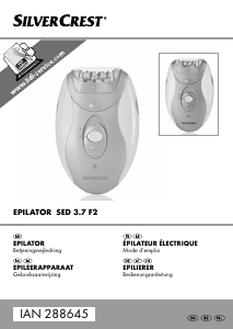 Handleiding SilverCrest IAN 288645 Epilator