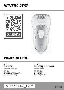 Brugsanvisning SilverCrest IAN 331147 Epilator