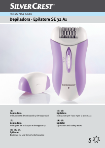 Manual de uso SilverCrest IAN 58845 Depiladora