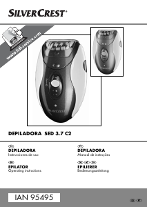 Manual de uso SilverCrest IAN 95495 Depiladora