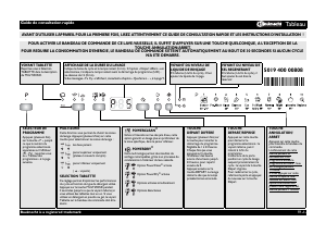Mode d’emploi Bauknecht GSI Platinum 5 Lave-vaisselle