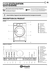 Mode d’emploi Bauknecht TRPC 86531 Sèche-linge