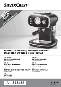 Instrukcja SilverCrest IAN 313486 Ekspres do espresso