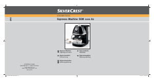 Bruksanvisning SilverCrest IAN 66926 Espressomaskin