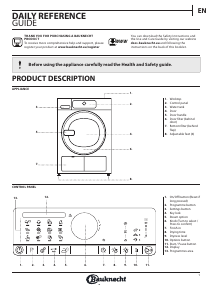 Manual Bauknecht TRPC 86520 Dryer