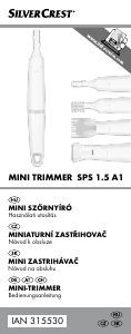Használati útmutató SilverCrest IAN 315530 Szemöldökvágó